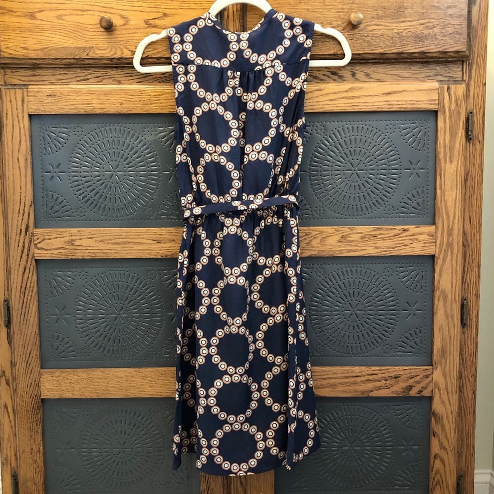 Anthropologie Lil Bull’s-Eye Circle Silk Dress - image 2